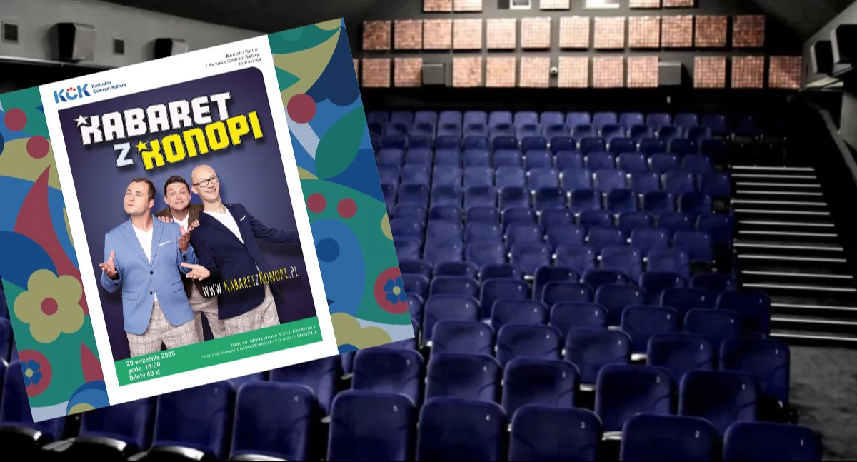 W Kartuskim Centrum Kultury wystąpi Kabaret z Konopi