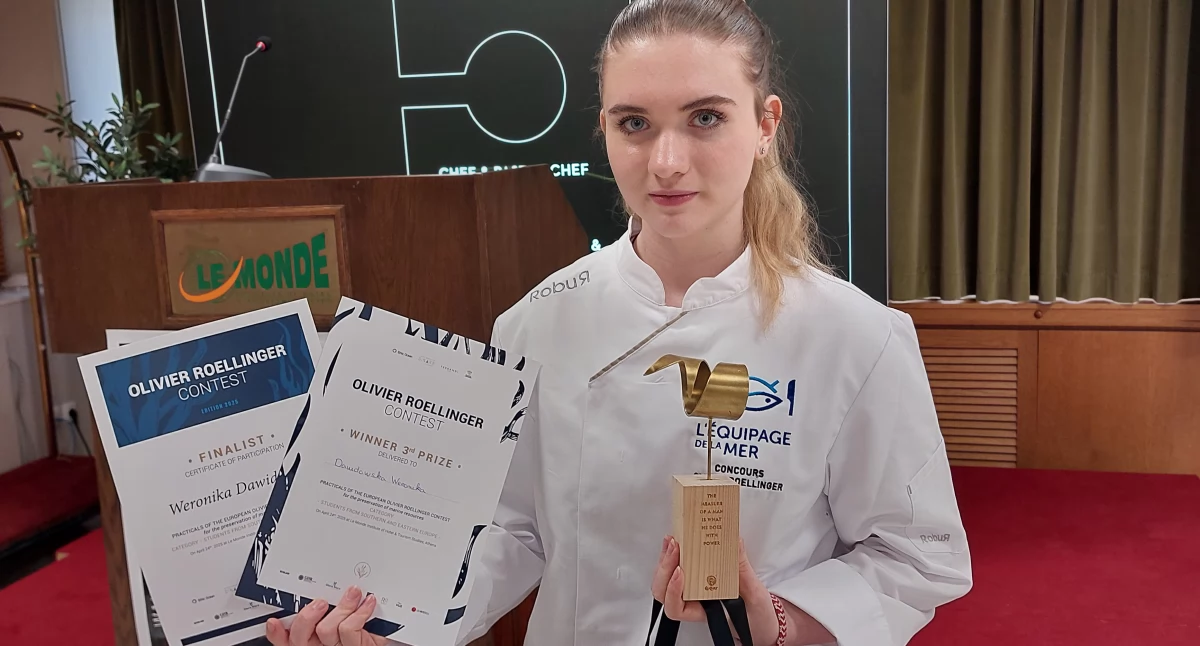 Międzynarodowy sukces uczennicy z Somonina – Weronika Dawidowska na podium w Atenach