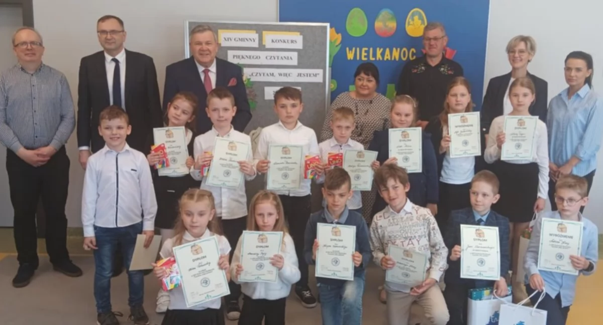 Mistrzowie pięknego czytania wyłonieni! Za nami XIV Gminny Konkurs „Czytam, więc jestem”