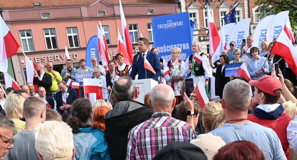 Rafał Trzaskowski w Kościerzynie: 