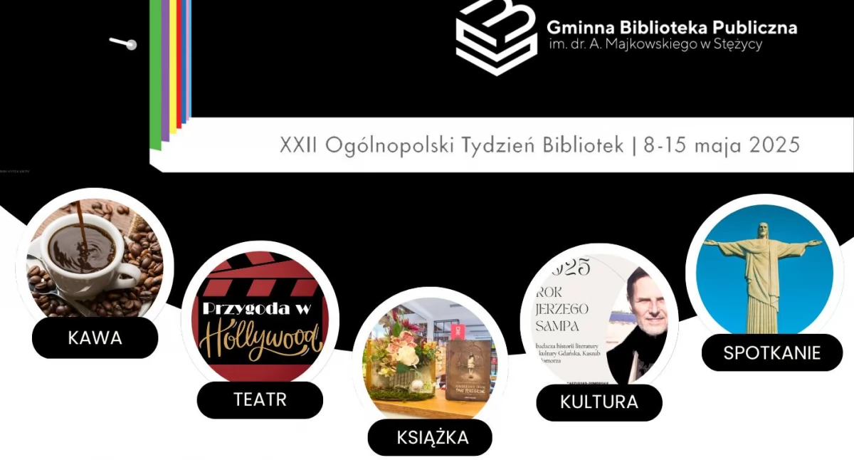 Stężyca. Obchody XXII Ogólnopolskiego Tygodnia Bibliotek - będzie się działo