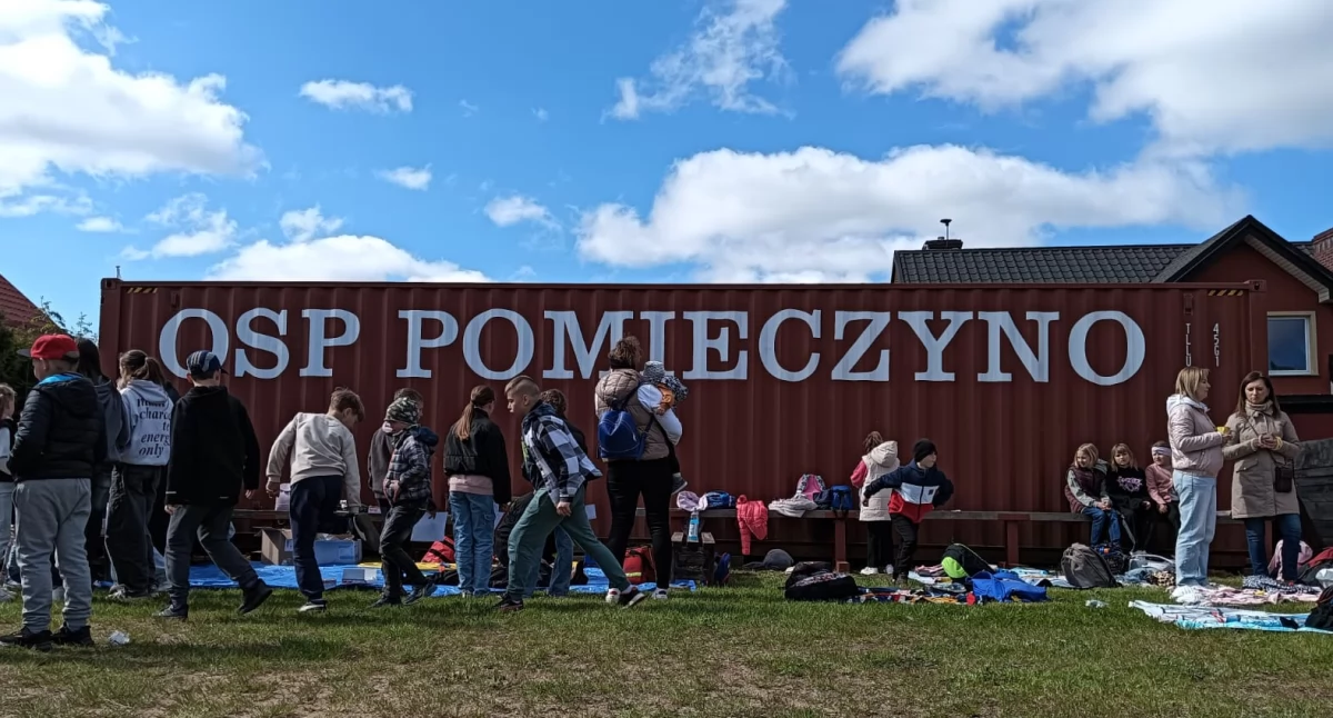 Pomieczyno. Frajda na XI Pikniku Strażackim z OSP