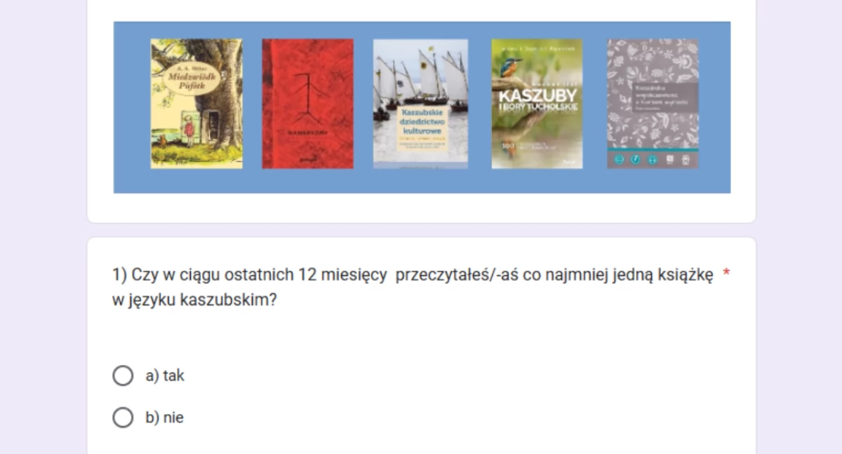 Czego nam brakuje w świecie kaszubskich książek? Wypełnij ankietę!
