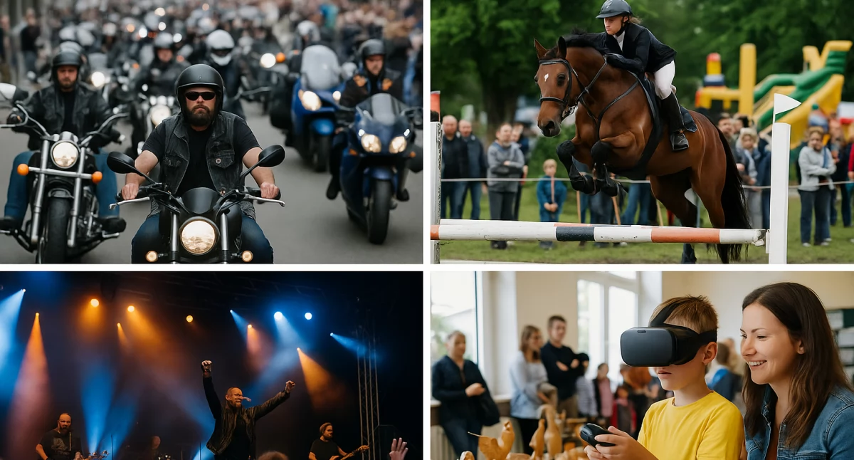 Co w ten weekend? Motory, konie, rywalizacja KGW, stare pojazdy i sztuka 