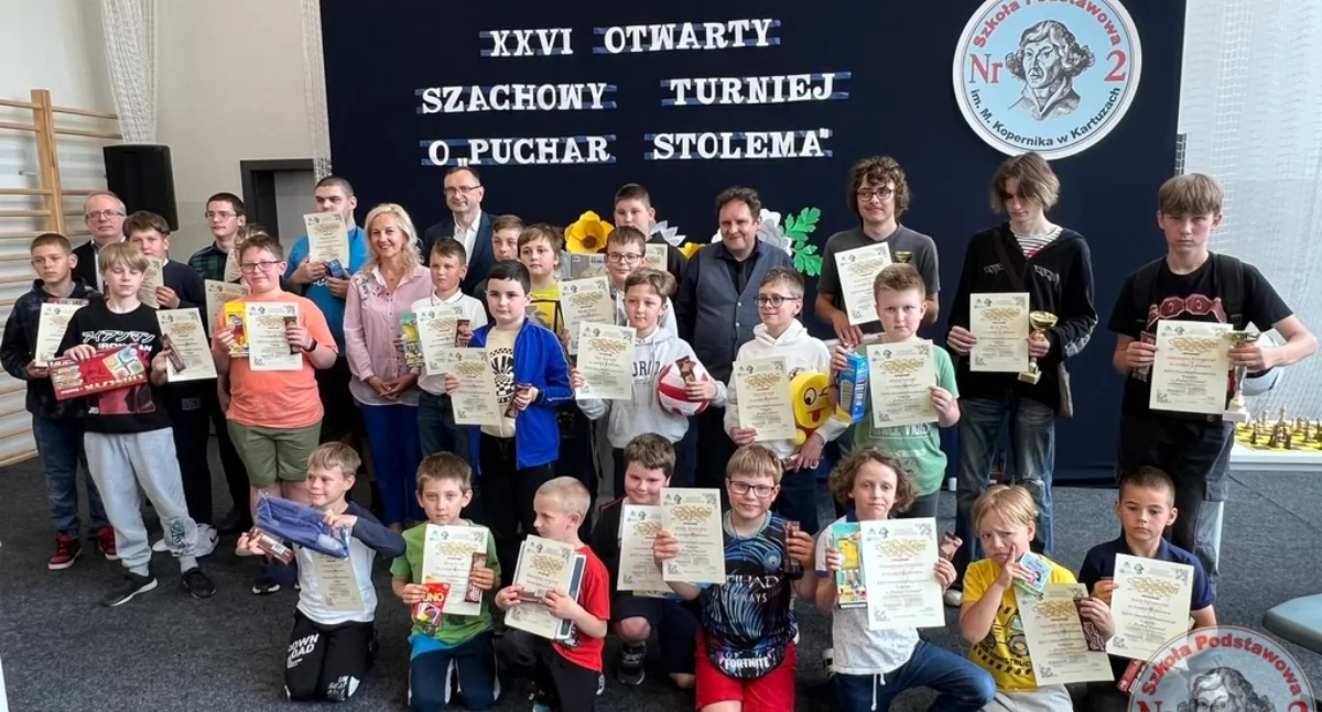 Szachowe emocje w „Dwójce” – XXVI Otwarty Turniej o „Puchar Stolema” za nami!