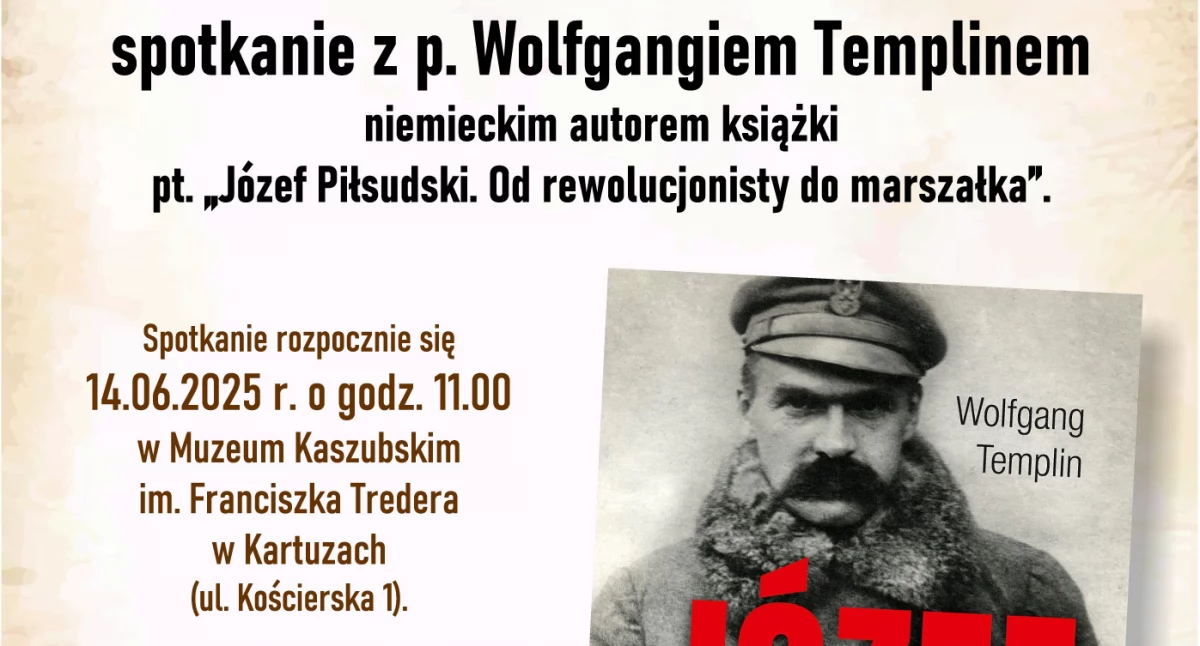 Spotkanie z Wolfgangiem Templinem, autorem książki pt.: 