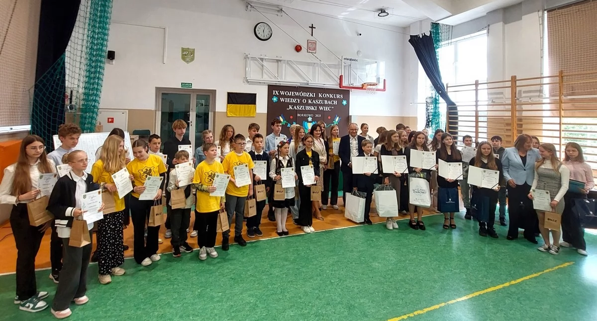 Z dumą o Kaszubach – młodzi znawcy regionu nagrodzeni w Borkowie