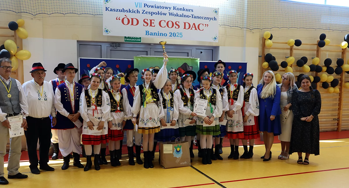 VII Powiatowy Konkurs Kaszubskich Dziecięcych Zespołów Wokalno-Tanecznych „Òd se cos dac”