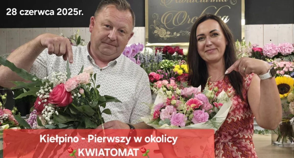 Pierwszy kwiatomat w Kiełpinie. Reportaż Artura Sochy [video]