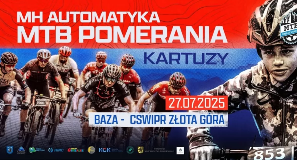 Zawody MTB Pomerania Maraton – czas na kolarskie święto. Będą utrudnienia w ruchu drogowym