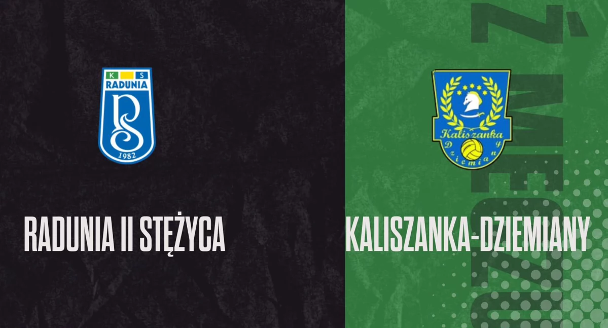 Radunia II Stężyca vs. Kaliszanka Dziemiany – walka o ligowe punkty już w niedzielę