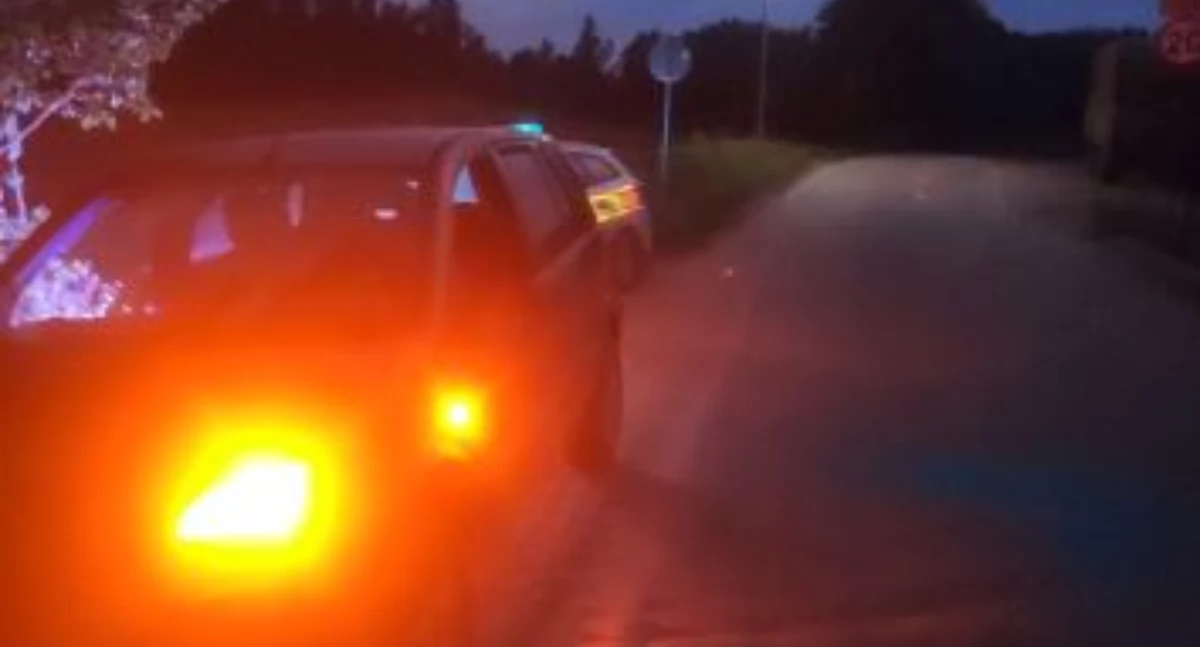 Wracał z ryb...z promilami. Stracił prawo jazdy