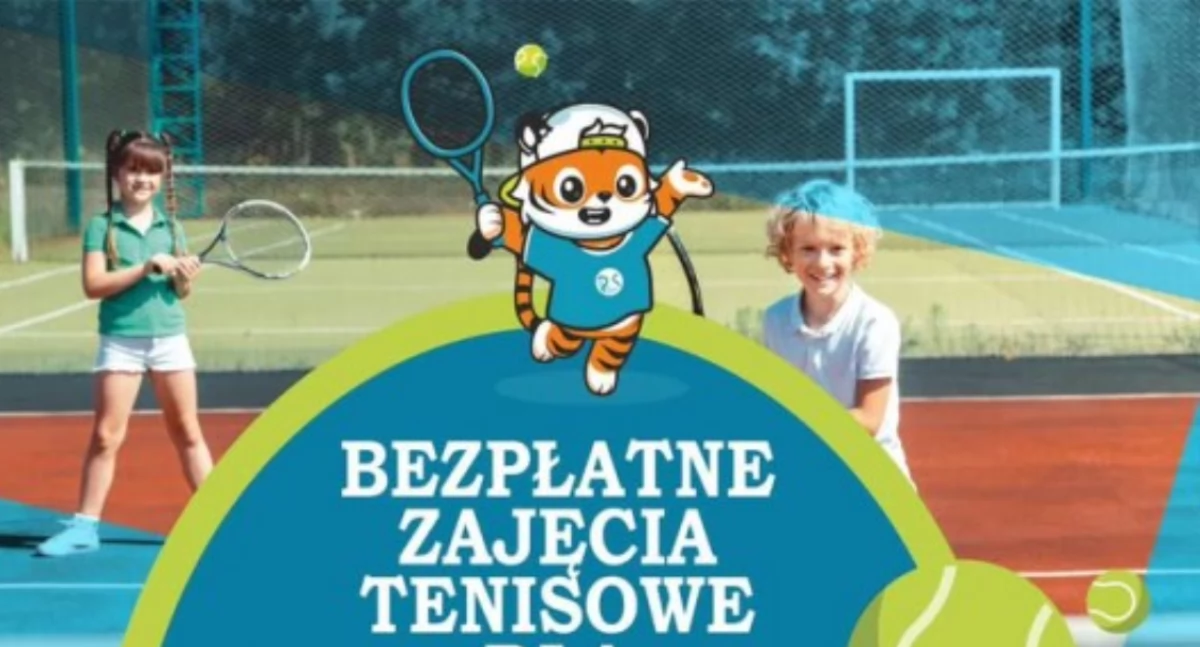 Trzy dni z tenisem. Bezpłatne treningi dla dzieci z gminy Żukowo