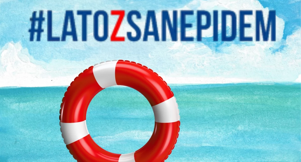 Akcja #latozsanepidem. Edukacja, profilaktyka i rozrywka na plaży w Chmielnie