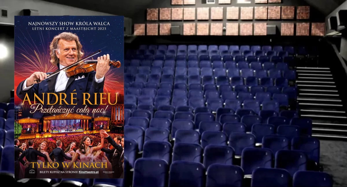 André Rieu na wielkim ekranie. Retransmisja koncertu 