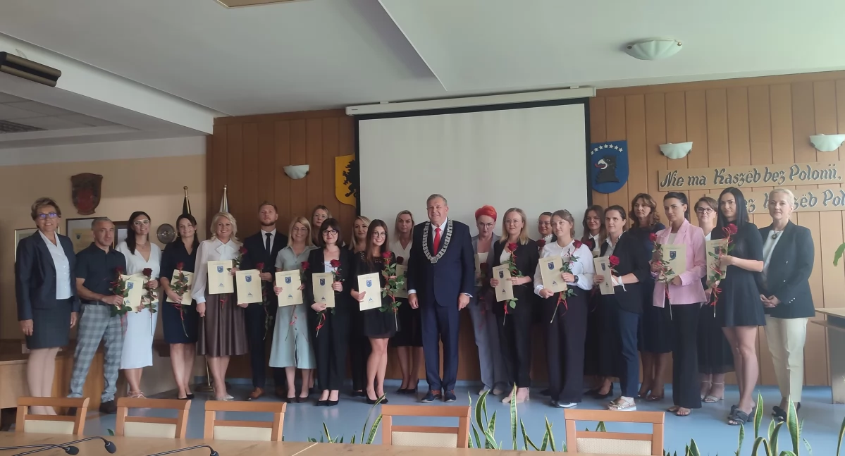 Uroczyste wręczenie aktów mianowania nauczycielom z gminy Kartuzy