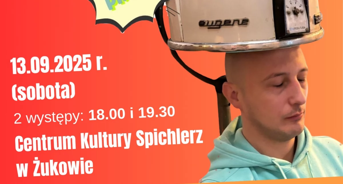 „Za dużo na głowie”, ale czas na stand-up się znajdzie. Pełen śmiechu wieczór w Żukowie