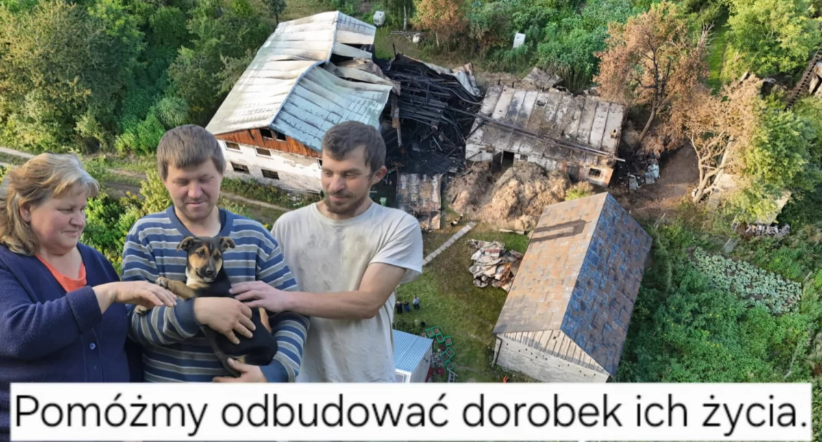 Będą pomagać pogorzelcom z Garcza. W sobotę akcja sprzątania. Reportaż Artura Sochy [video]