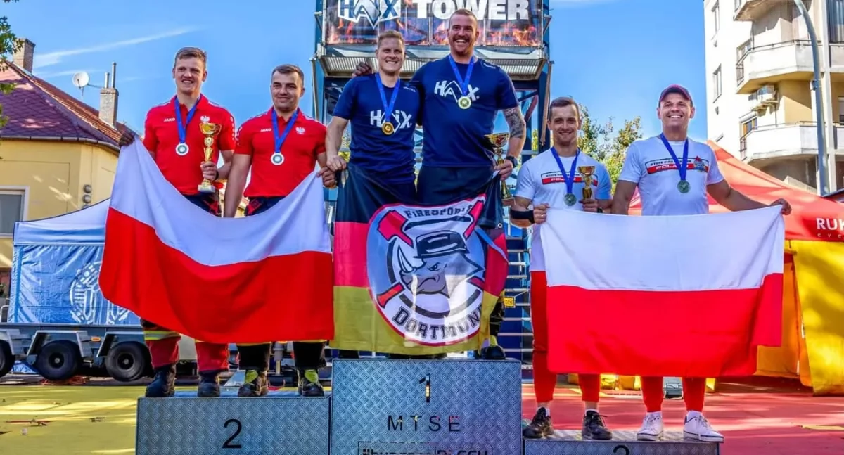 Strażacy z powiatu kartuskiego na podium Mistrzostw Europy FireFit!
