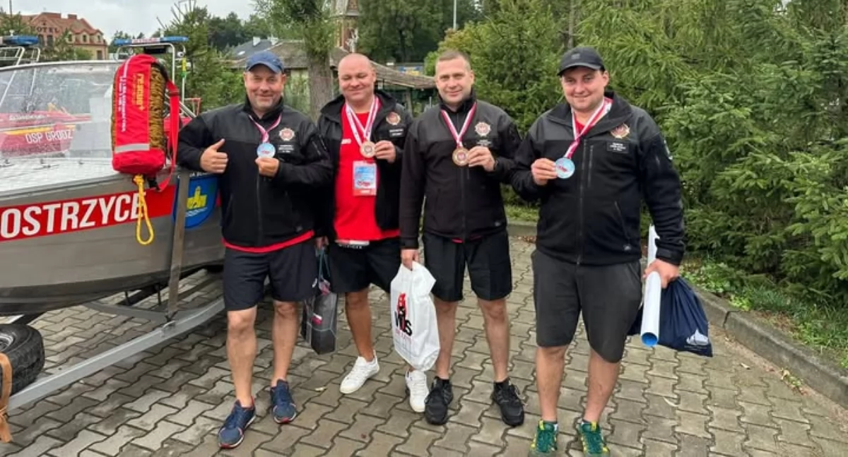 Dwie drużyny OSP z powiatu walczyły w Mistrzostwach Polski