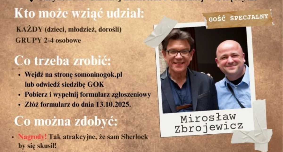 Zagadki, tajemnice i skarb do odkrycia – detektywistyczna gra w Goręczynie