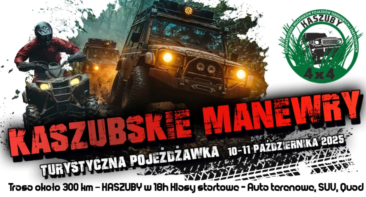 300 km przygody w terenie – zapisz się na „Kaszubskie Manewry”