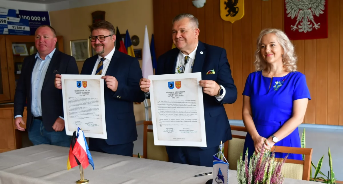 Kartuzy. Julbileusz 30-lecia partnerstwa z Duderstadt