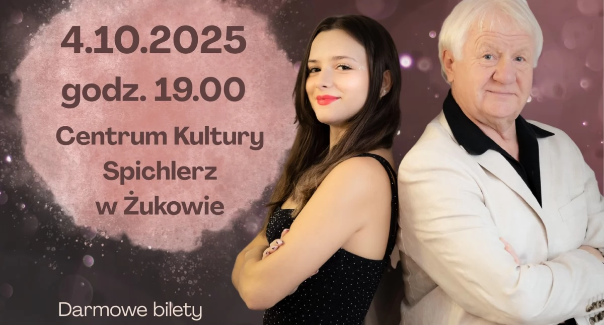 Muzyka łączy pokolenia - Andrzej Nosowski & Nela Szmelter na jednej scenie w Żukowie