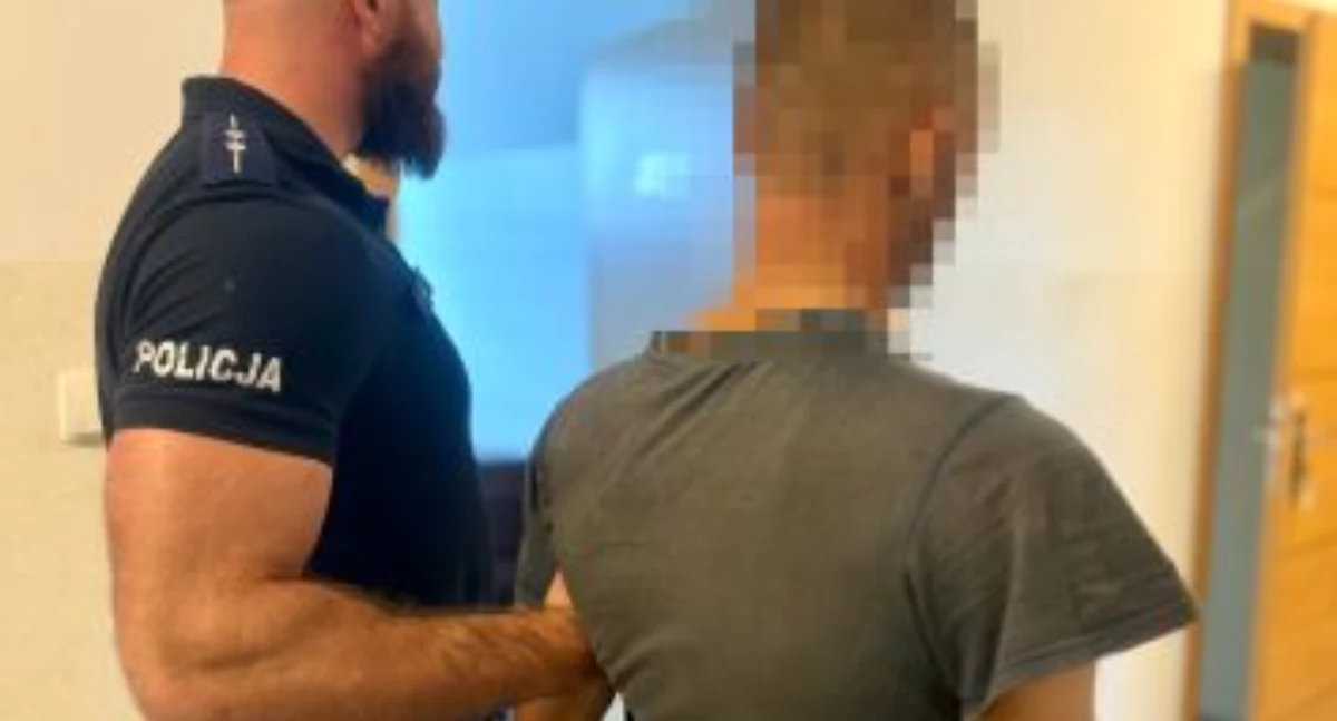 Na widok policjantów próbował uciec. Nie zdołał. Najbliższe miesiące spędzi w areszcie