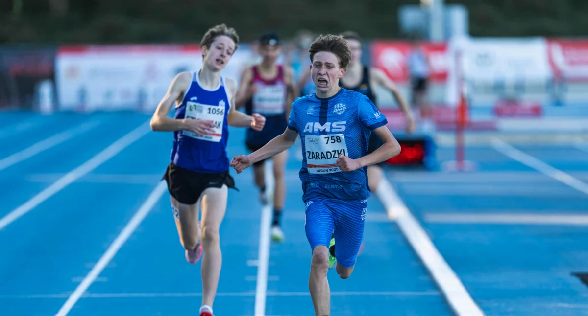 Dwa złota lekkoatletycznych Mistrzostw Polski młodzików dla Kartuz