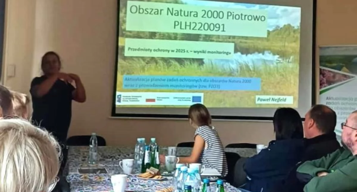 Dyskusja o ochronie przyrody. Zespół lokalnej współpracy obradował w Somoninie