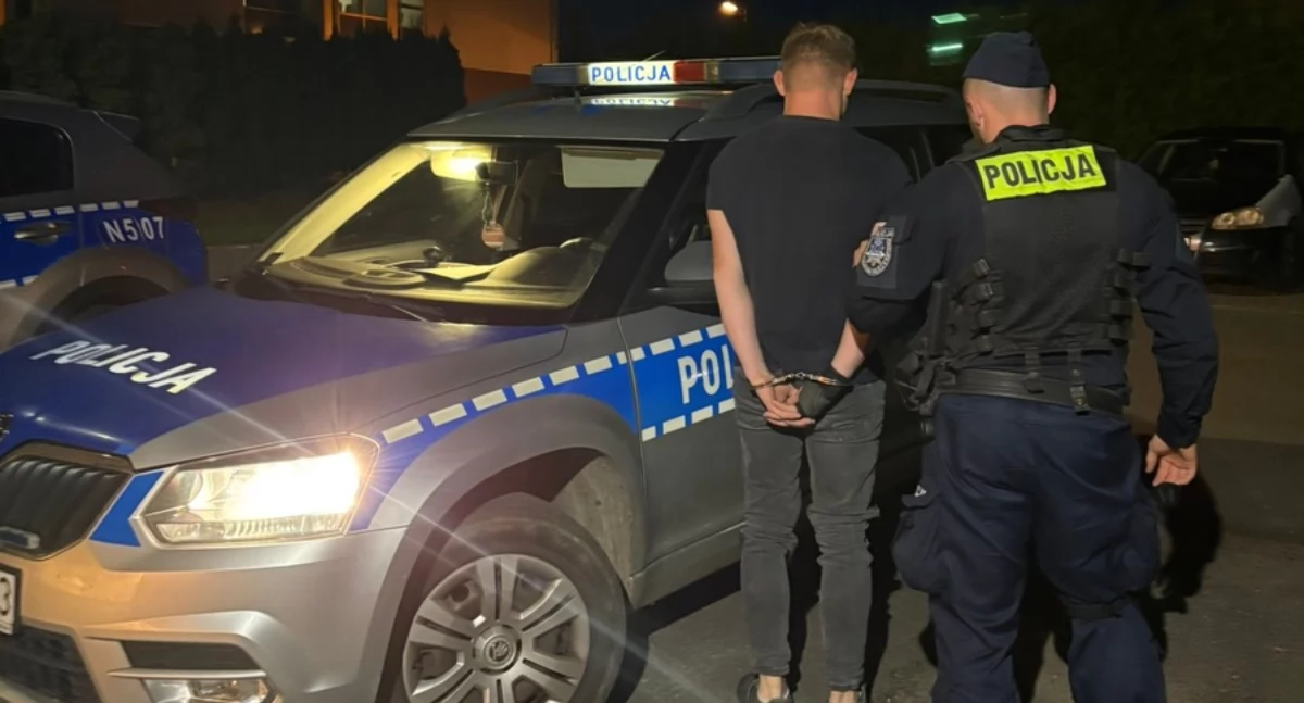 Przyjechał na przesłuchanie, w więzieniu zostanie 1,5 roku