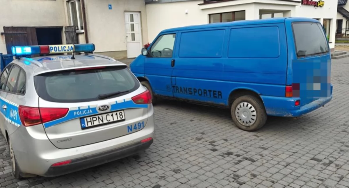 Miał niesprawne światła. Kontrola zakończyła się zatrzymaniem