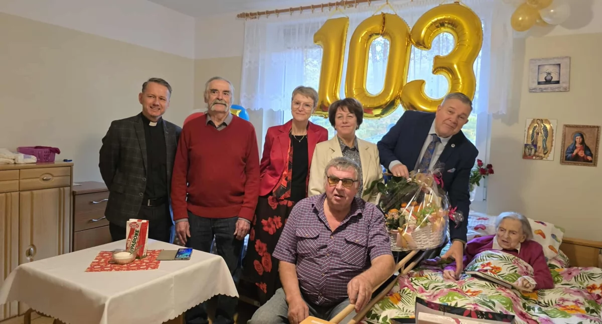 103. urodziny Anny Malinowskiej z Grzybna