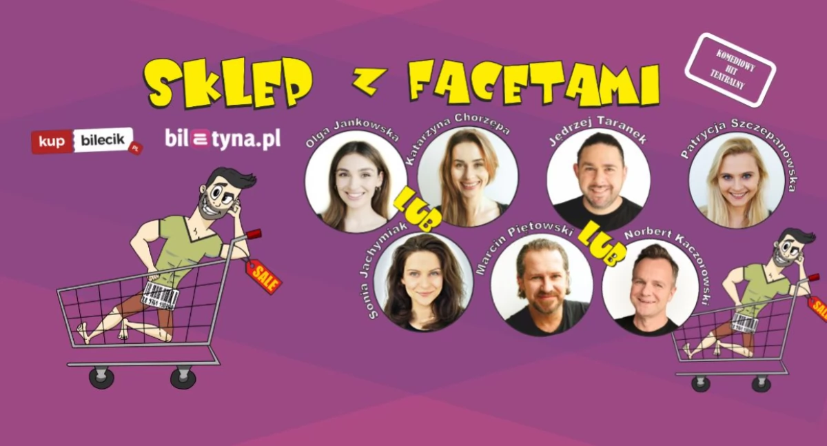 Kobiety rządzą! Brawurowa komedia „Sklep z facetami” w Kartuskim Centrum Kultury