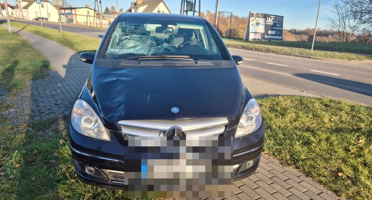 Dwoje nastolatków potrąconych na przejściu dla pieszych 