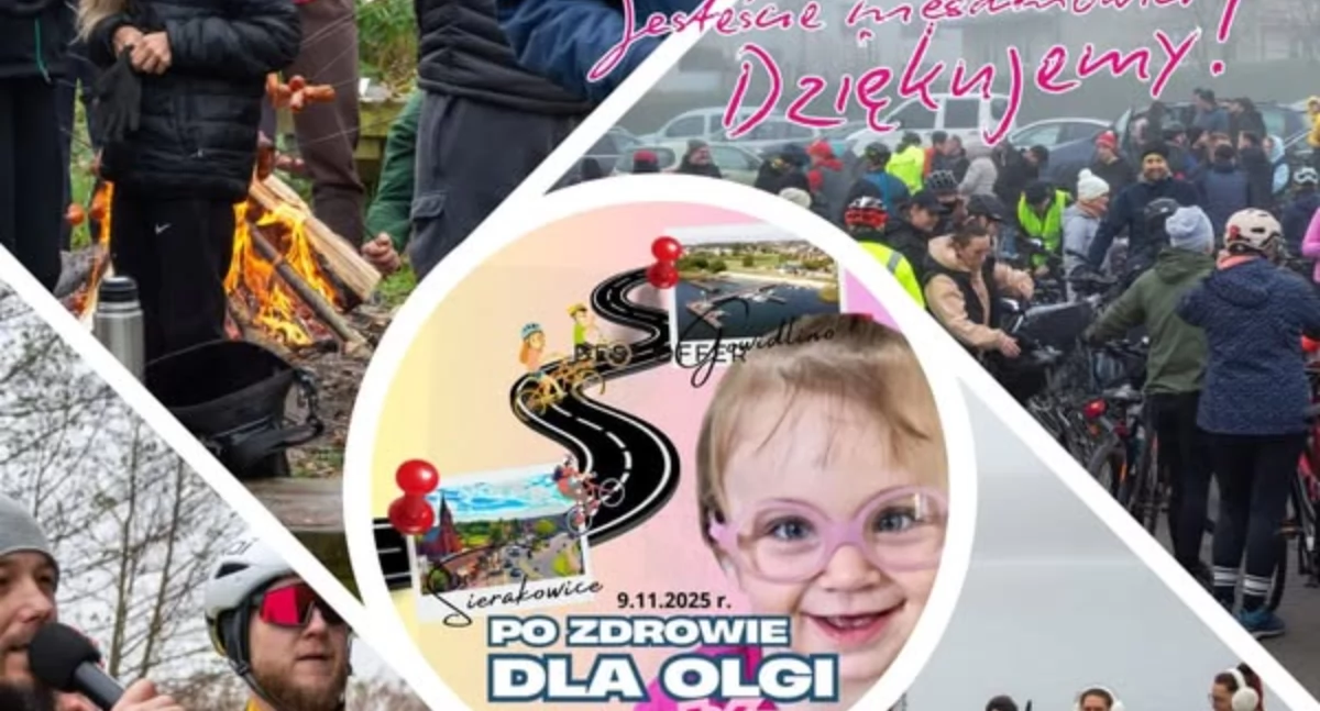 Razem po zdrowie dla Olgusi – kilometry dobra, które niosą nadzieję