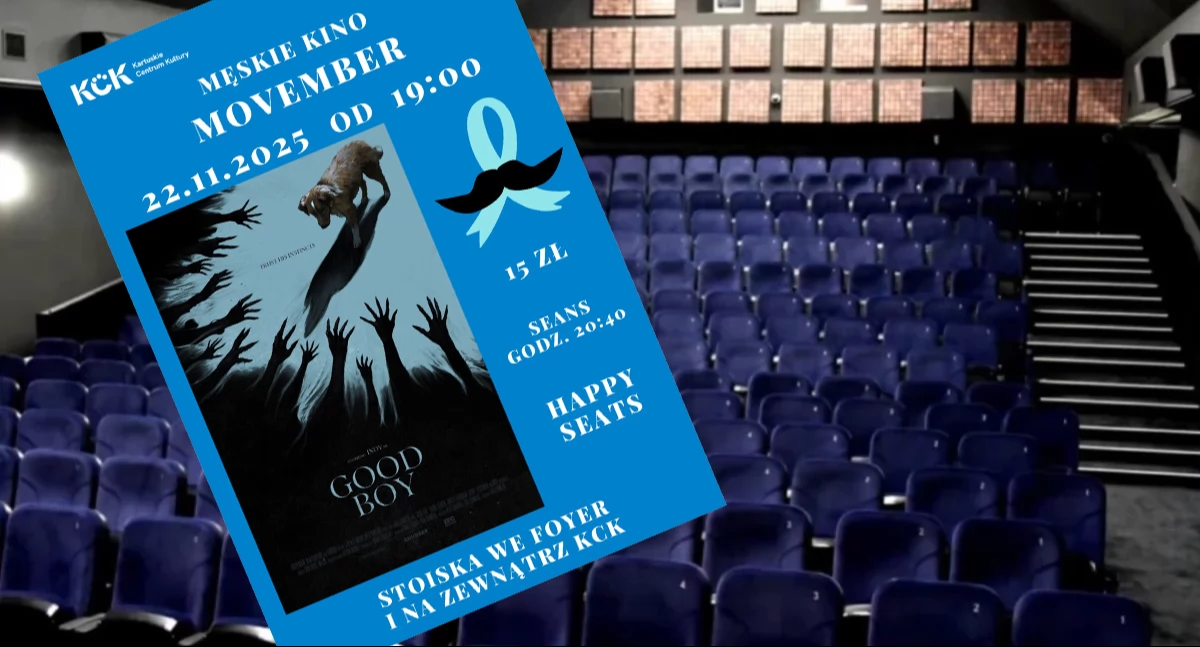 Kino Kartuzy dołącza do akcji Movember! Od profilaktyki po film