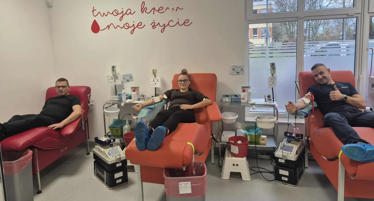 Oni mają dobro we krwi. Sobotnia akcja oddawania krwi za nami