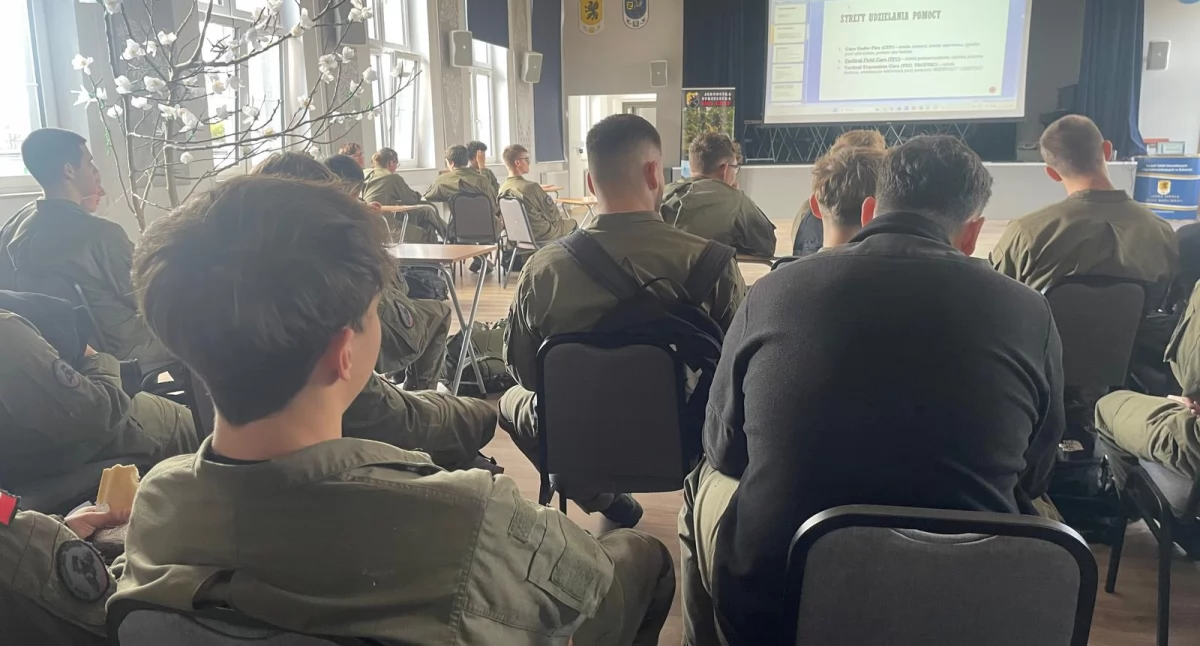 ZSZiO w Żukowie szkoli uczniów z reagowania w sytuacjach zagrożenia