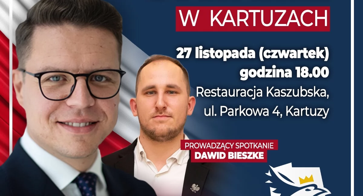 Kartuzy. Spotkanie otwarte z posłem Krzysztofem Szymańskim 