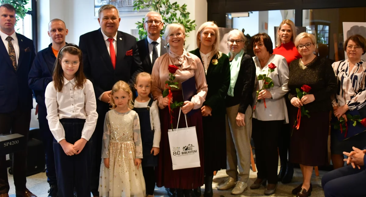 Wyjątkowe święto biblioteki w Kartuzach. 80 lat służby czytelnikom