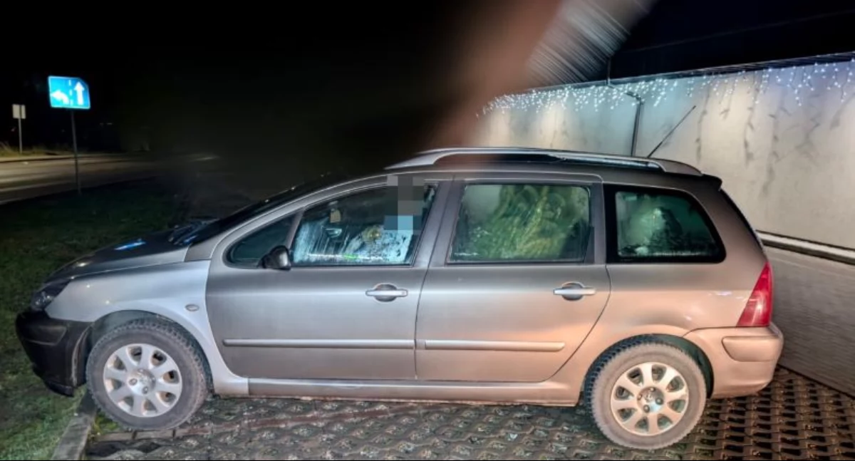 Ukradł choinki i pijany odjechał samochodem