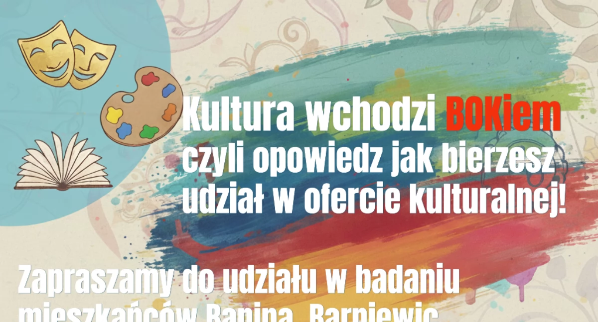 Co w kulturze piszczy? Trwa ankieta dla mieszkańców Banina, Barniewic i okolic