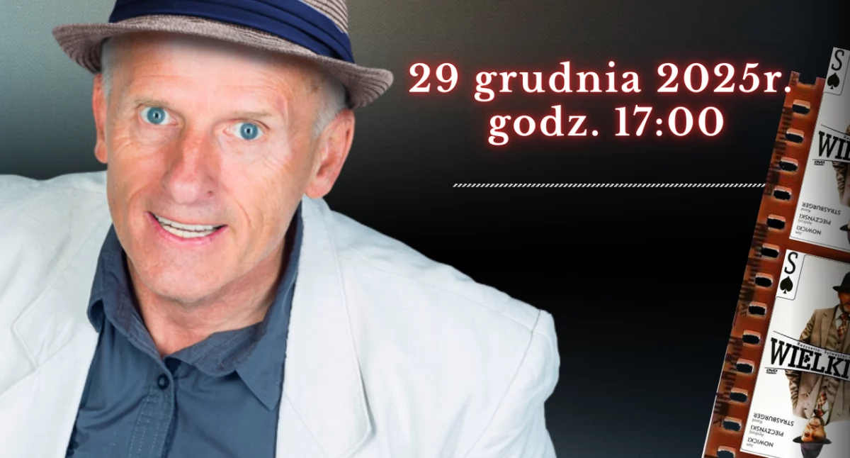 Kino za Rogiem w Chmielnie zaprasza na spotkanie z aktorem Andrzejem Pieczyńskim