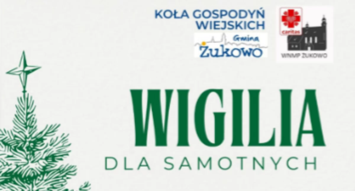 Świąteczny stół otwarty dla wszystkich. Odbędzie się wigilia dla osób samotnych w Żukowie