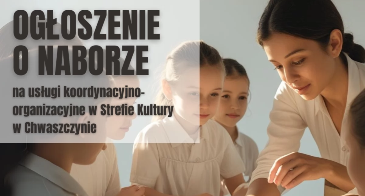 Praca w Strefie Kultury w Chwaszczynie. OKiS w Żukowie prowadzi nabór