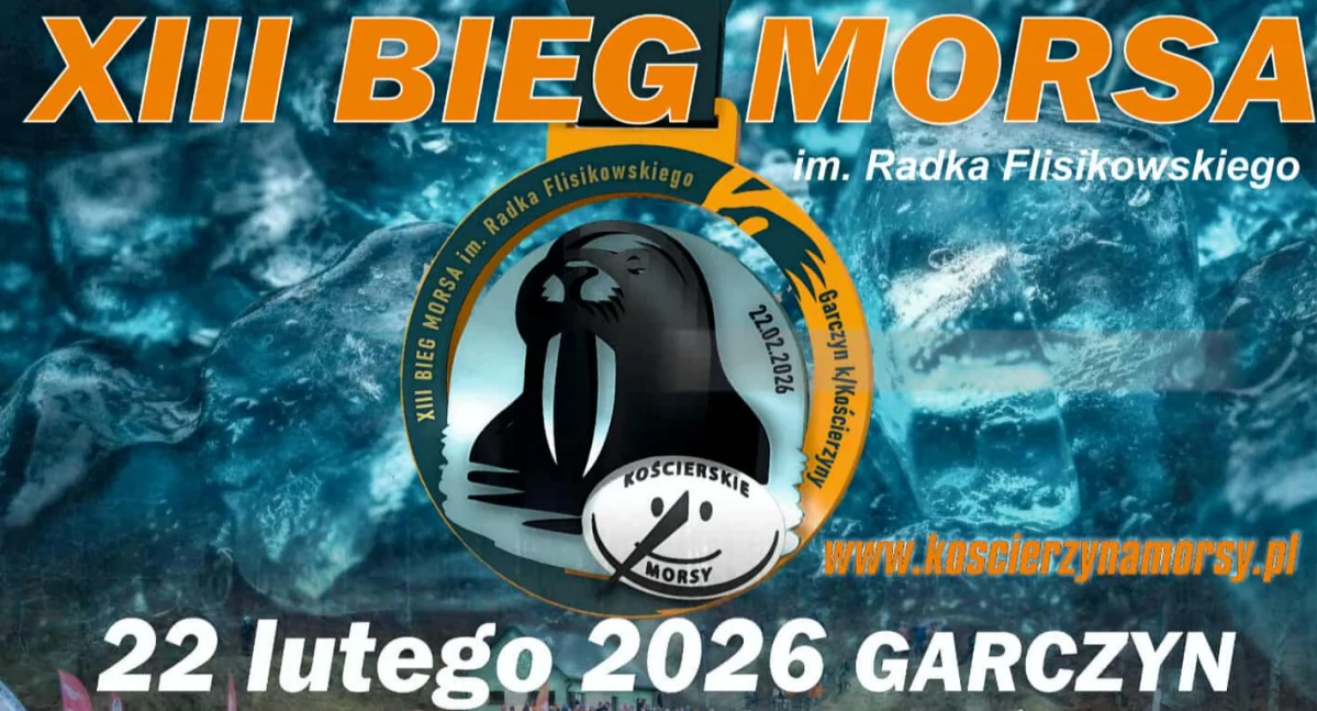 Garczyn. XIII Bieg Morsa im. Radka Flisikowskiego - pomorskie święto zimowej aktywności