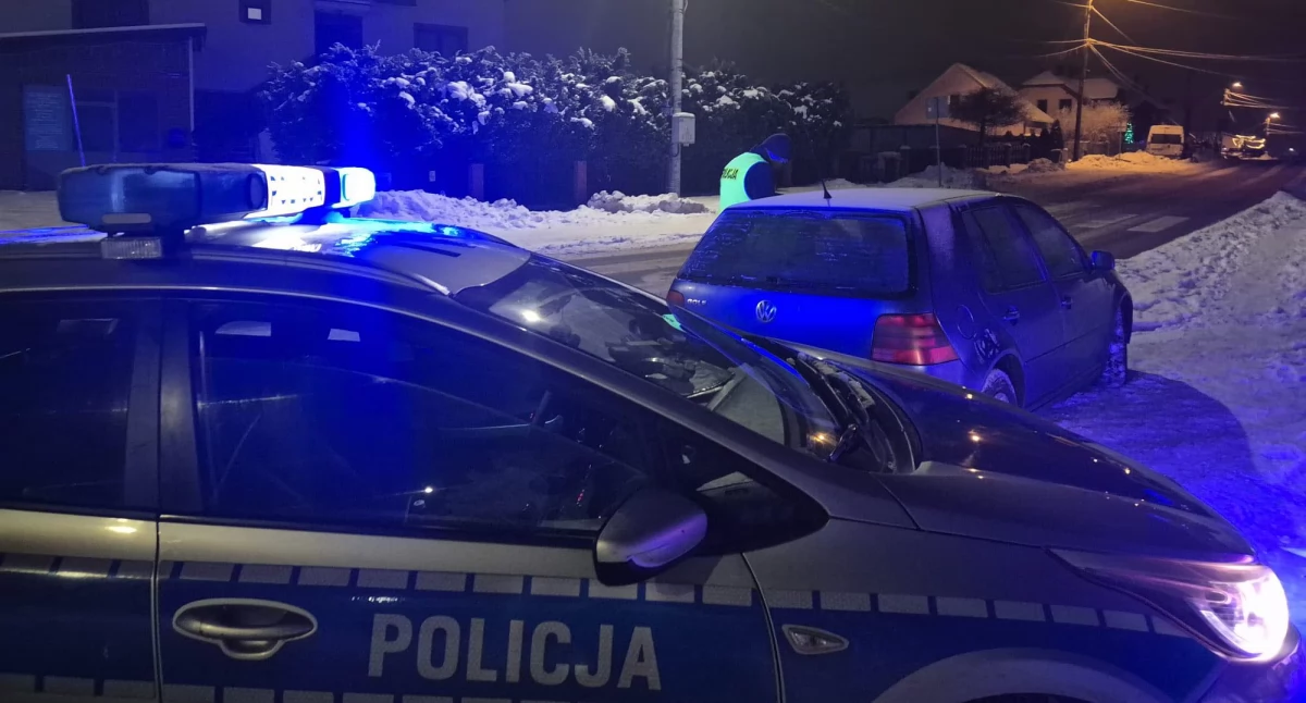 Kiełpino. Nie miał prawa jazdy ani badań technicznych