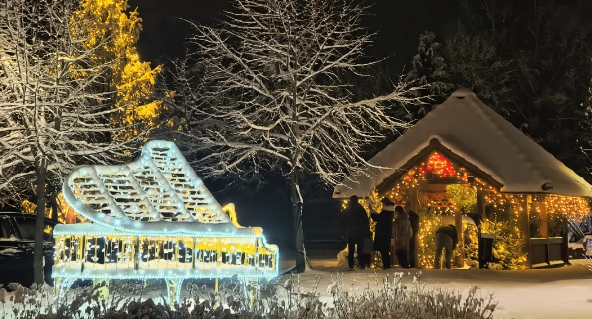 Świąteczne iluminacje Żukowa w ogólnopolskim konkursie – liczy się każdy głos